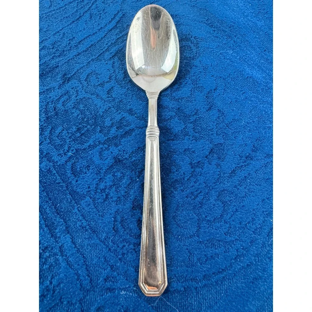 Pfaltzgraff Providence Stainless Steel Oval Soup‎ Spoon 18/8 Flatware Indonesia